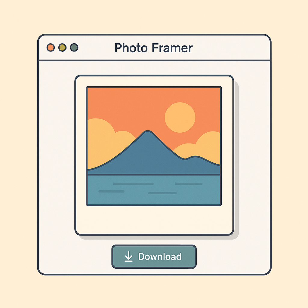 Polaroid Framer